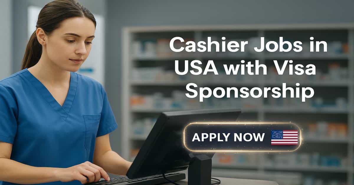 Cashier Jobs in USA with Visa Sponsorship