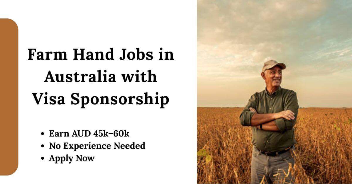 Farm Hand Jobs in Australia with Visa Sponsorship