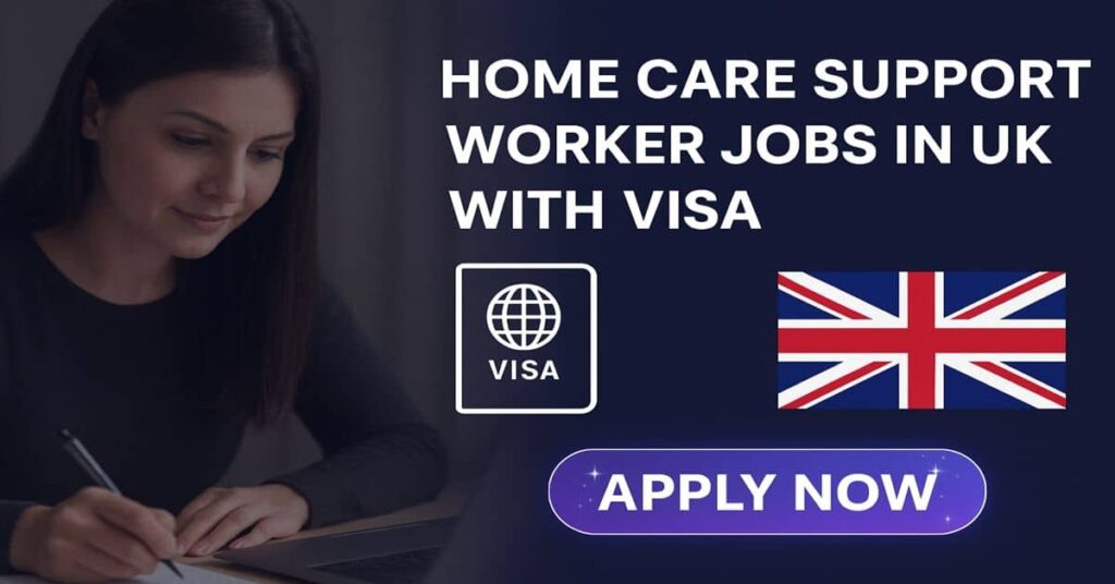 Home Care Support Worker Jobs in UK with Visa