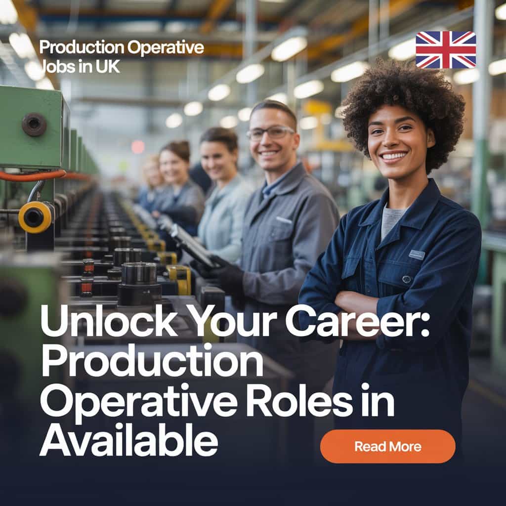 Production Operative Jobs in UK with Sponsorship