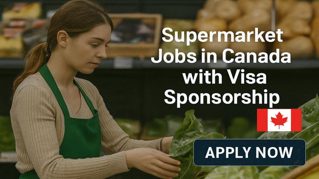 Supermarket Jobs in Canada with Visa Sponsorship