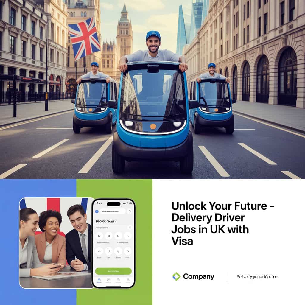 Delivery Driver Jobs in UK with Visa