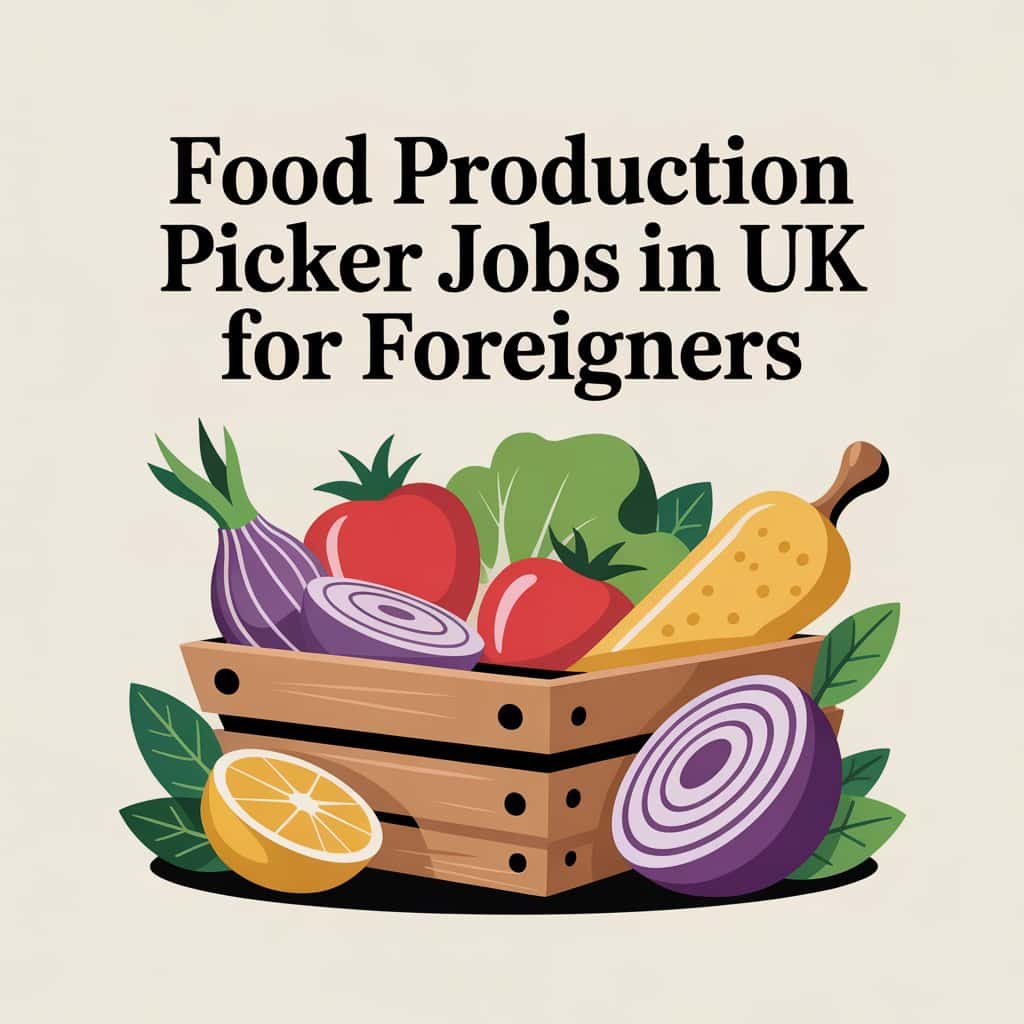 Food Production Picker Jobs in UK for Foreigners