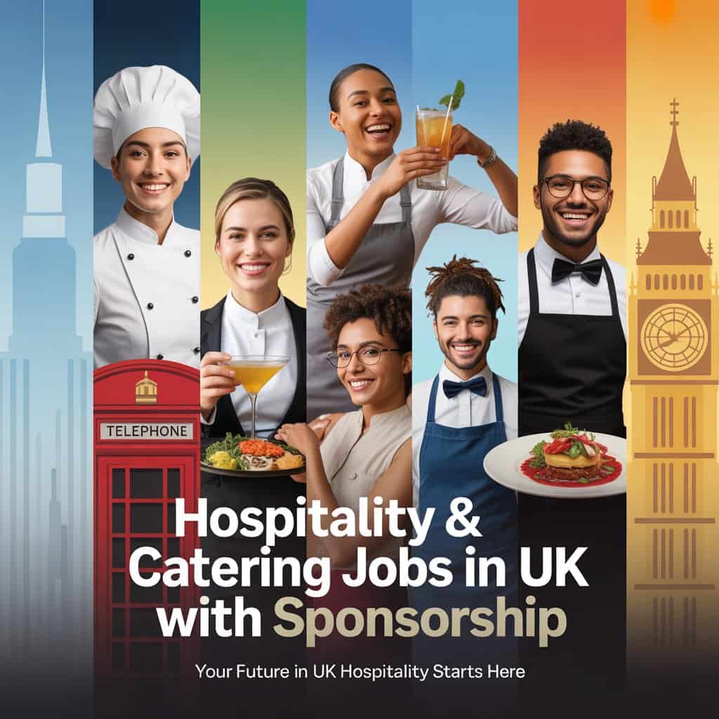 Hospitality & Catering Jobs in UK with Sponsorship