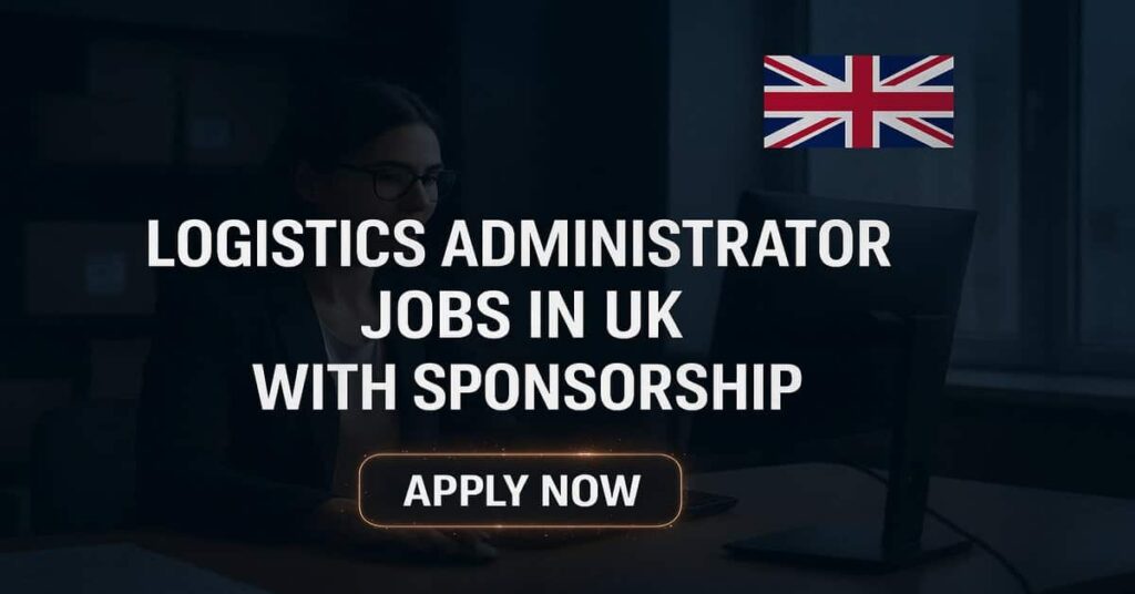 Logistics Administrator Jobs in UK with Sponsorship