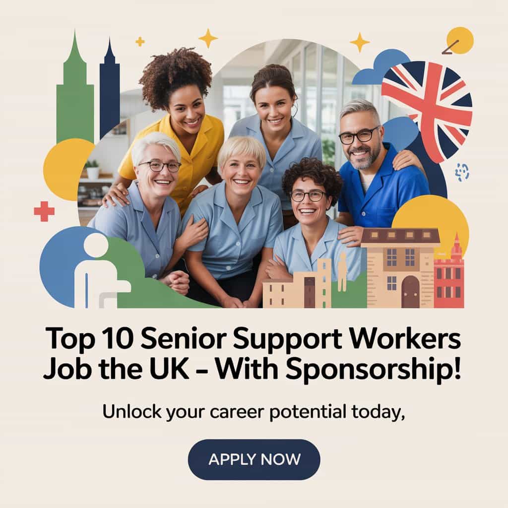 Senior Support Worker Jobs in UK with Sponsorship