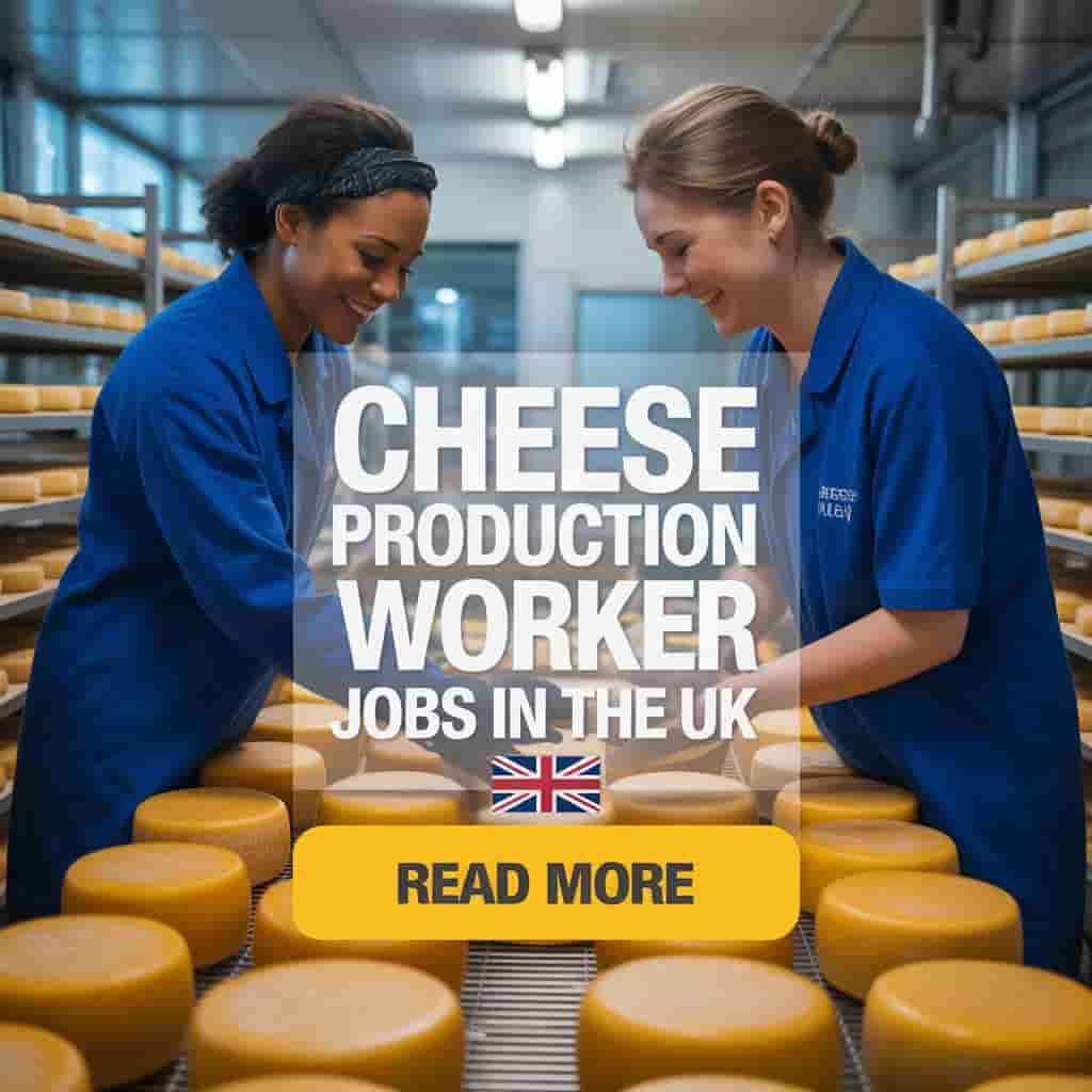Cheese Production Worker Jobs in UK