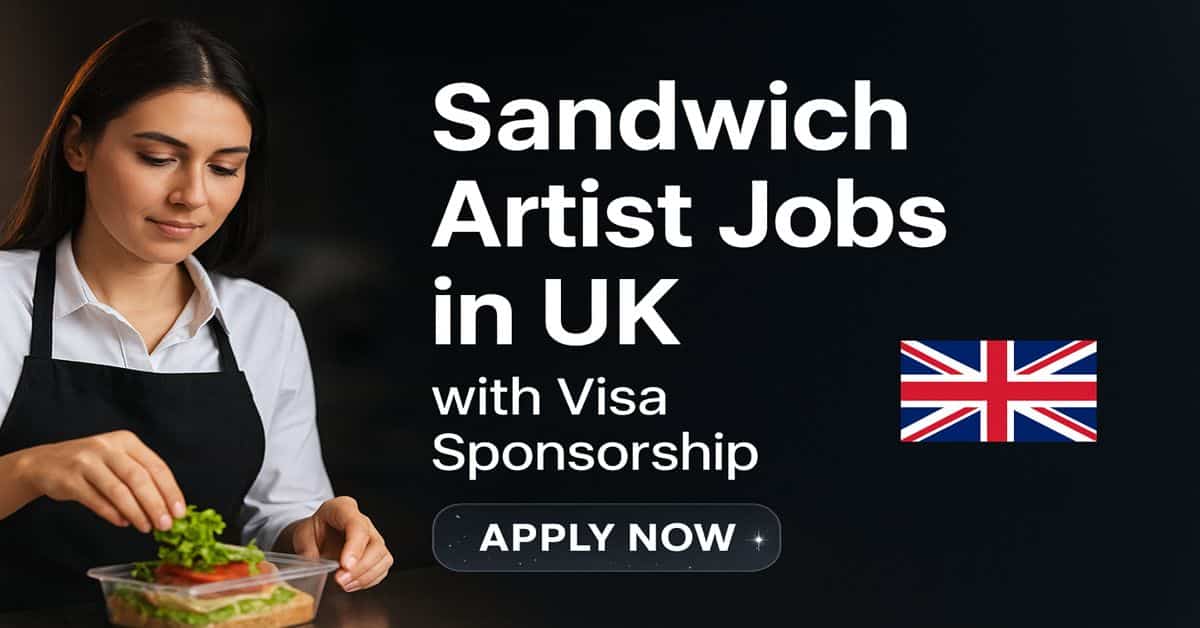 Sandwich Artist Jobs in UK