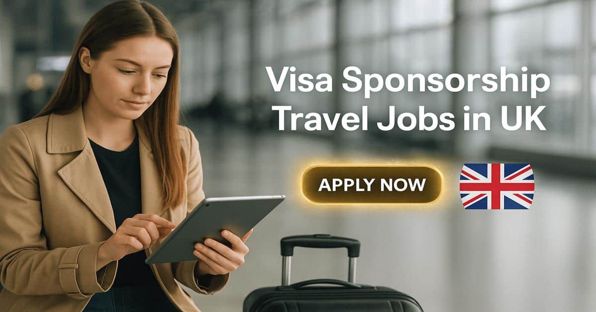 Visa Sponsorship Travel Jobs in UK