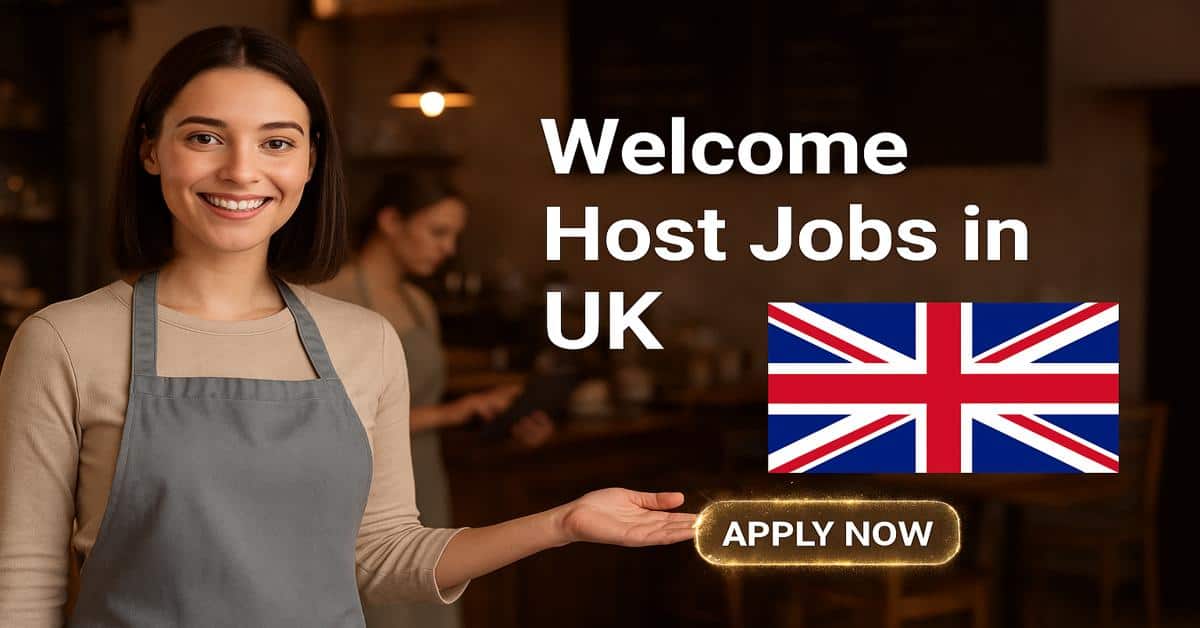 Welcome Host Jobs in UK