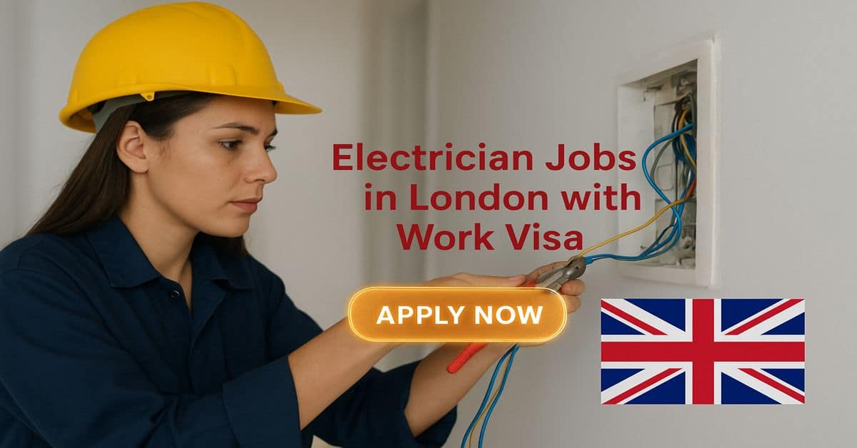 Electrician Jobs in London with Work Visa