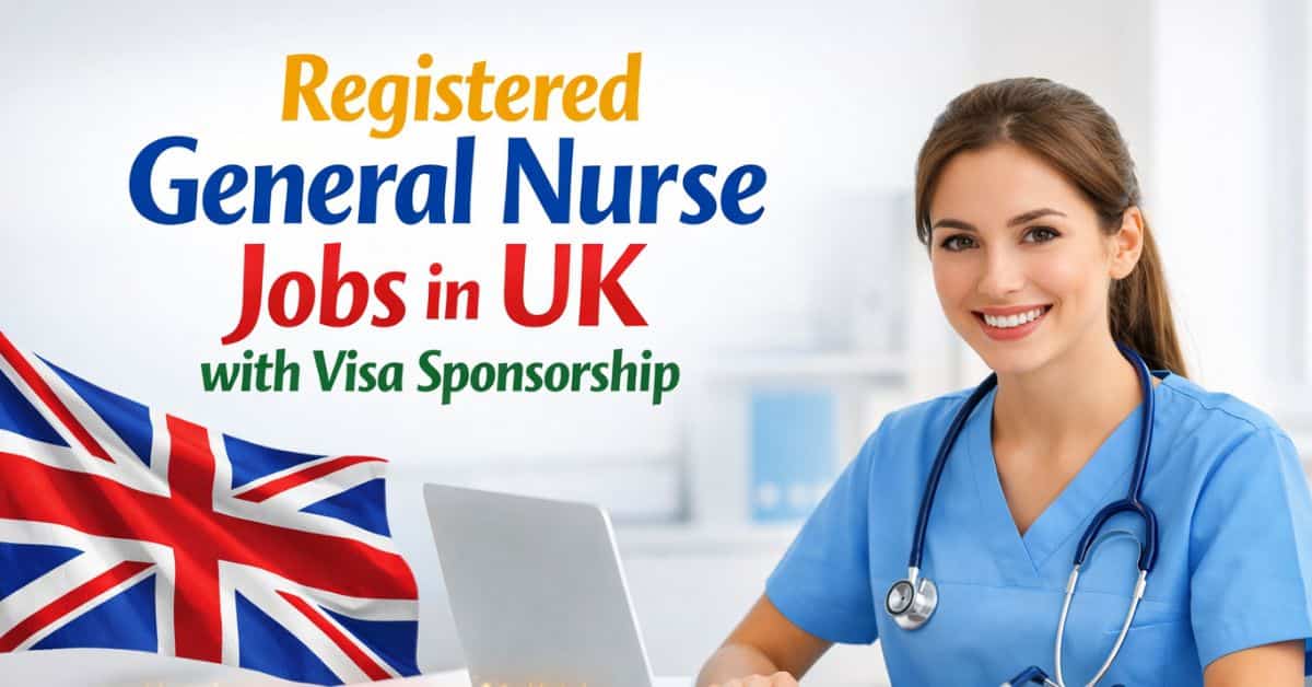 Registered General Nurse Jobs in UK with Visa Sponsorship
