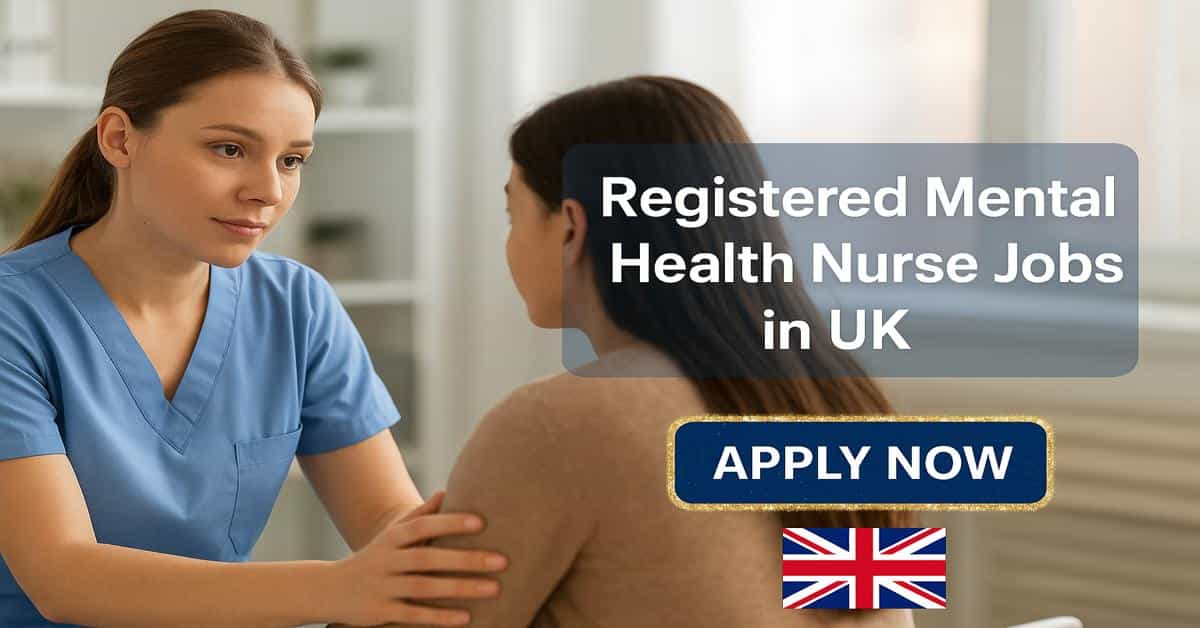 Registered Mental Health Nurse Jobs in UK