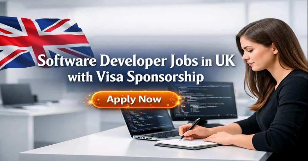 Software Developer Jobs in UK with Visa Sponsorship