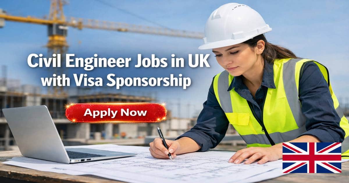 Civil Engineer Jobs in UK with Visa Sponsorship