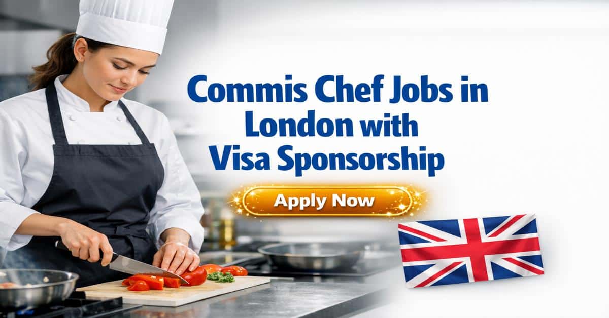 Commis Chef Jobs in London with Visa Sponsorship