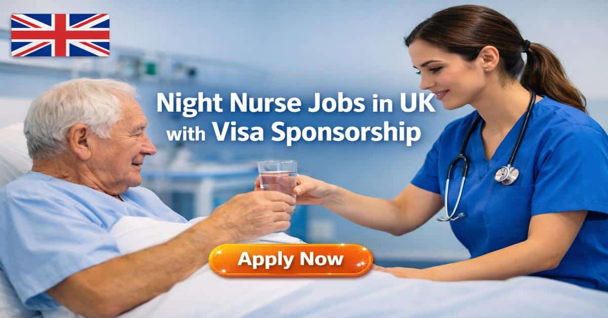 Night Nurse Jobs in UK with Visa Sponsorship