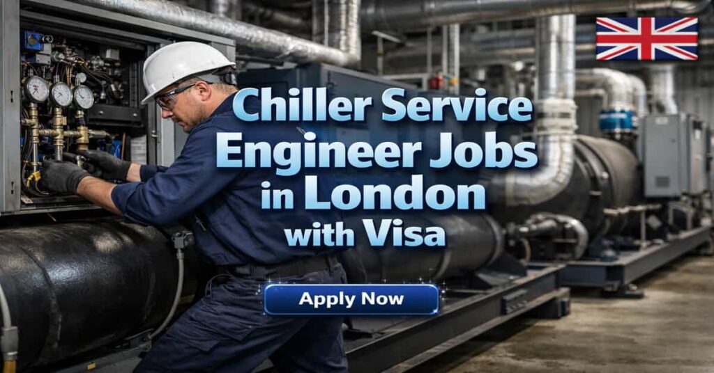 Chiller Service Engineer Jobs in London with Visa