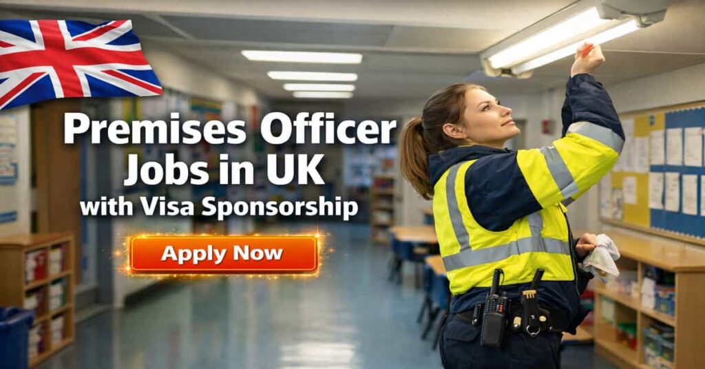 Premises Officer Jobs in UK with Visa Sponsorship